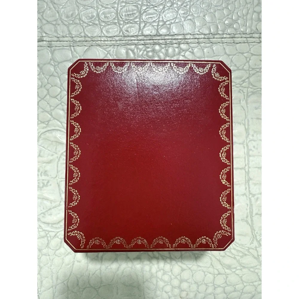 Cartier Santos de Cartier Vintage Red Watch Box Case CO 520 Paris